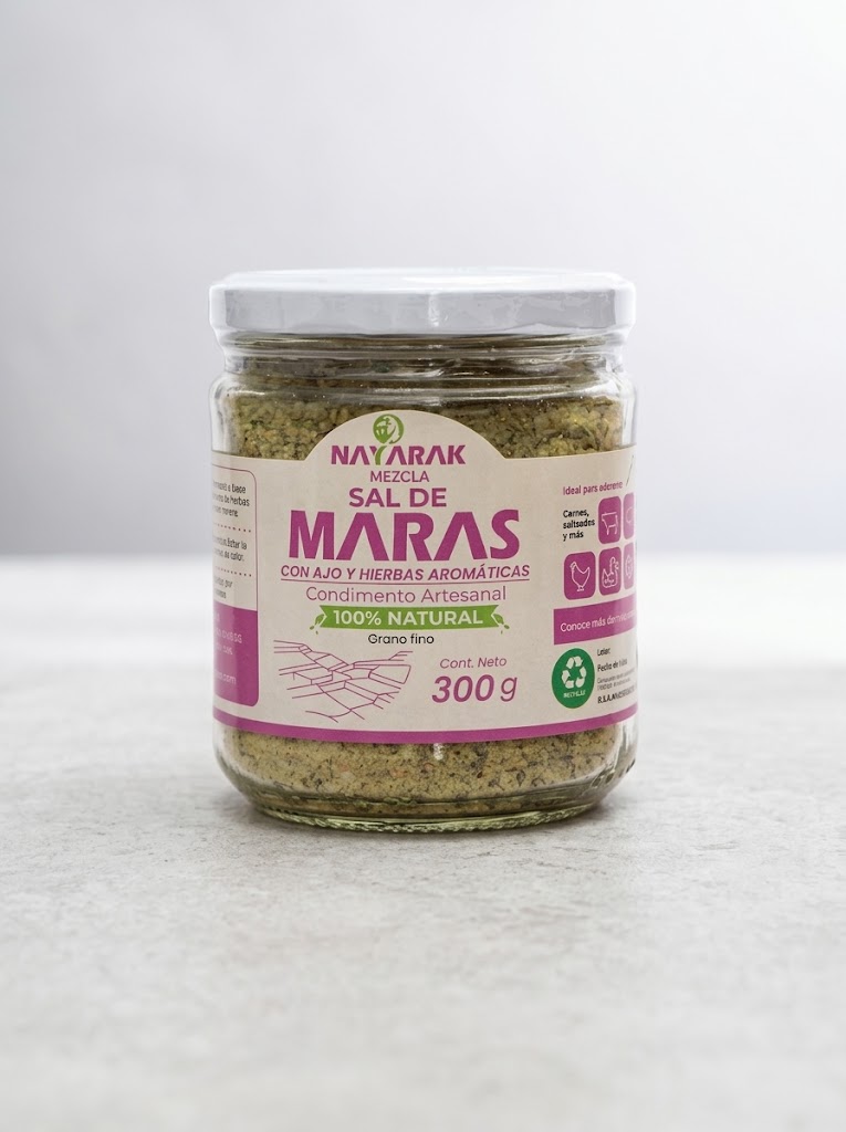 Sal con hiervas ahoromaticas 300 G